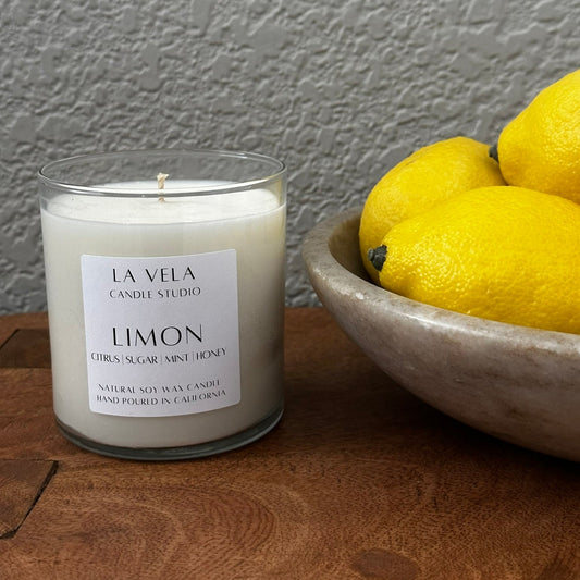 Limon Natural Soy Candle