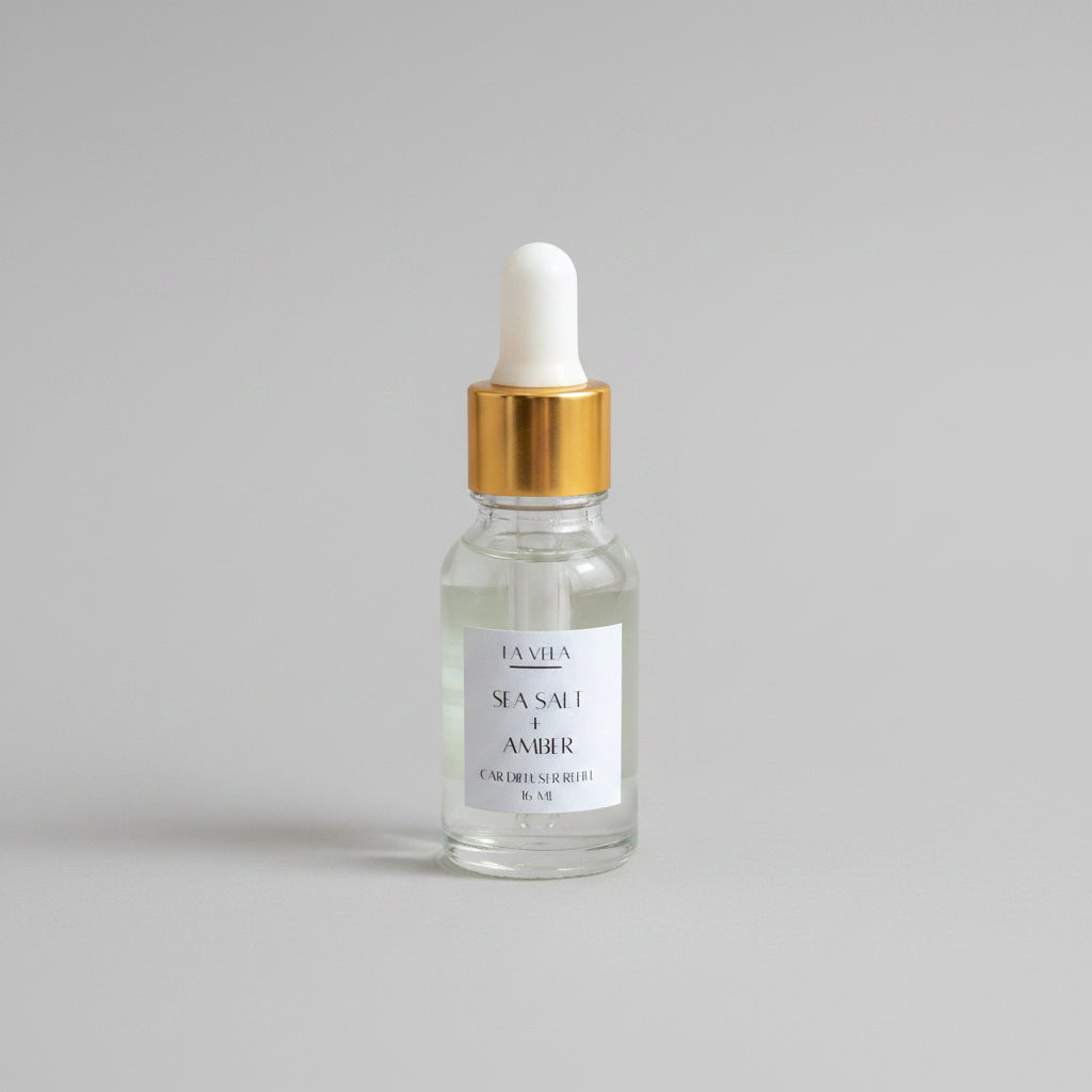 Sea Salt + Amber Car Diffuser