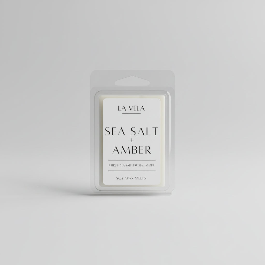 Sea Salt + Amber Wax Melts