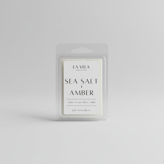 Sea Salt + Amber Wax Melts